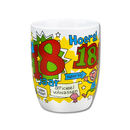 Becher 18 Jahre 12cm