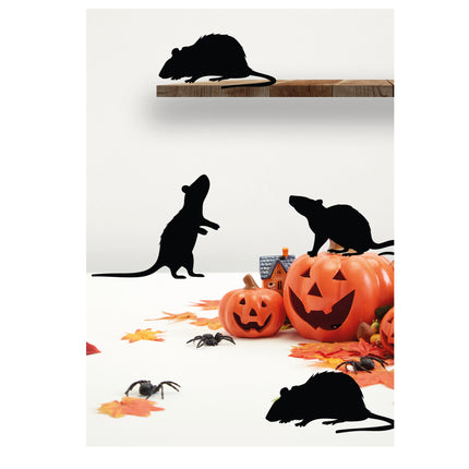 Halloween Tischdekoration Ratten