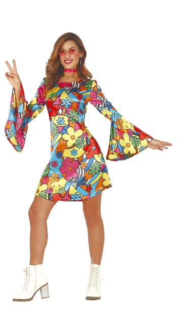 Hippie Kleid Blumen