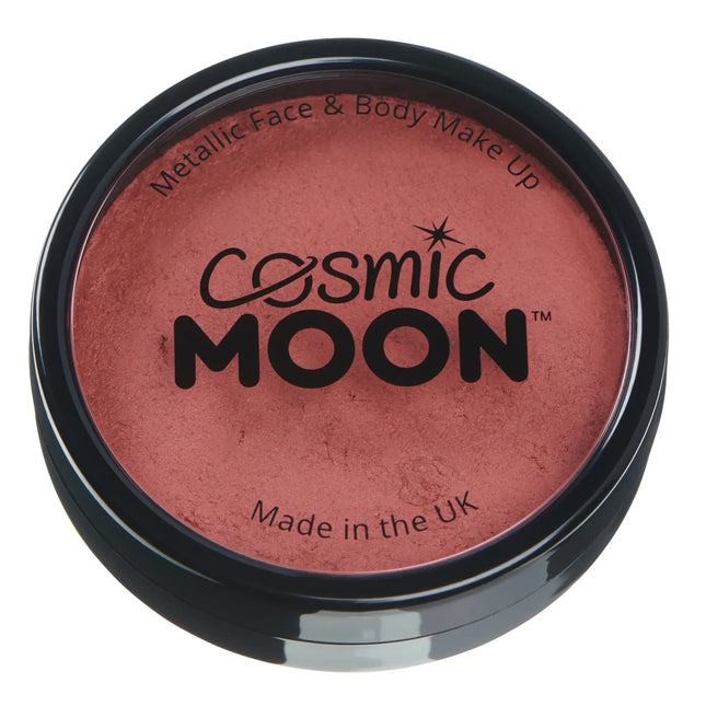 Cosmic Moon Metallic Pro Face Paint Cake Pots Rot 36g