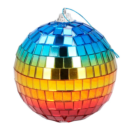 Regenbogen Discoball 8cm 6Stück