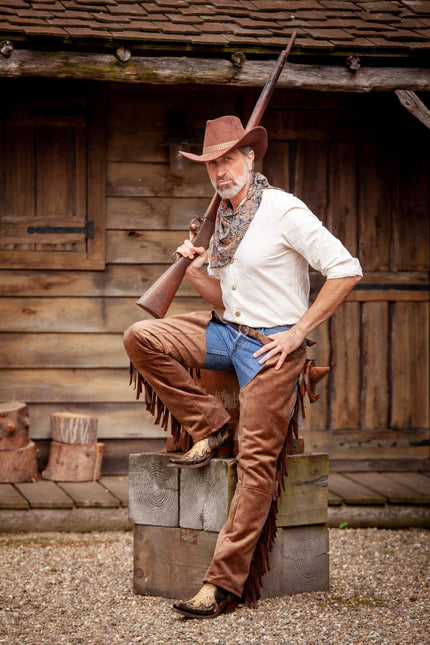 Cowboyhosen Braun Männer