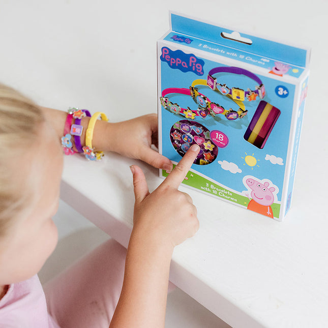 Peppa Pig Armbänder herstellen