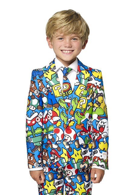 Super Mario Suit Boy OppoSuits