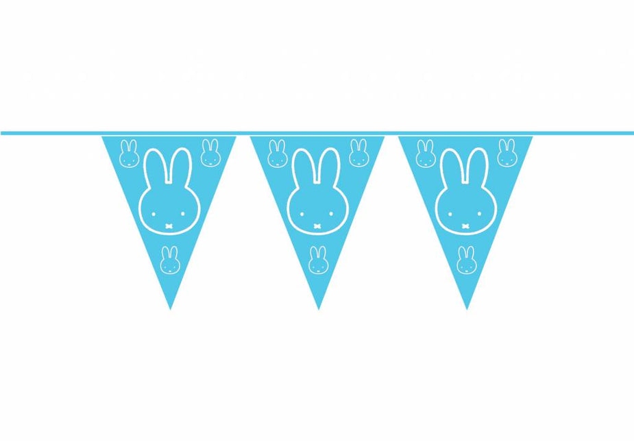 Miffy Girlanden Hellblau 10m