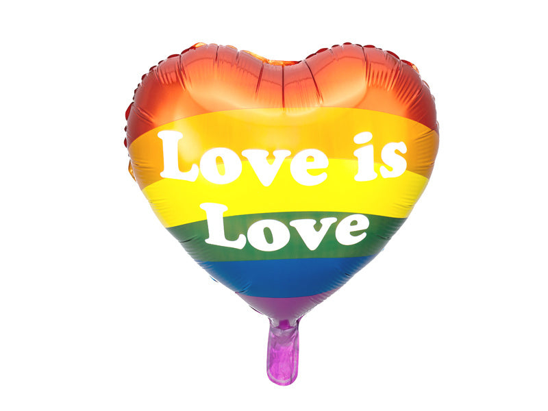 Helium Ballon Love Is Love Leer 35cm