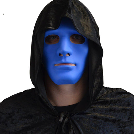 Blaue Maske