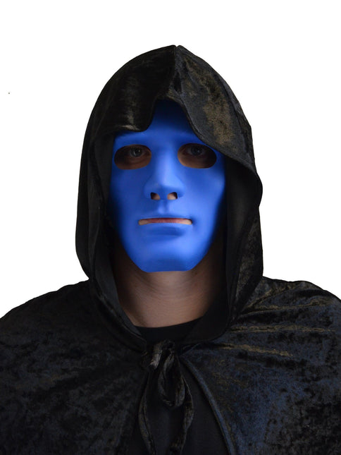 Blaue Maske