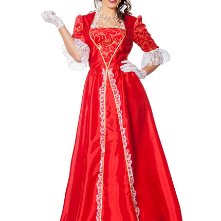 Mittelalterliches Kleid Rot