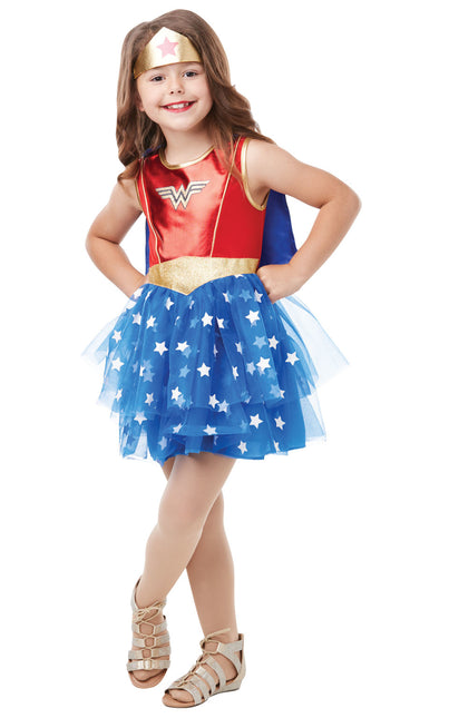 Wonder Woman Anzug Kinderkleid