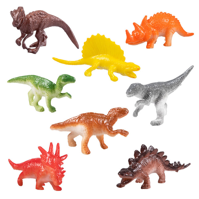 Dino Party Geschenke 7cm 8St.