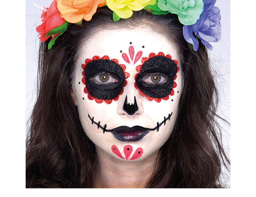 Dia De Los Muertos Schminkset 8-teilig