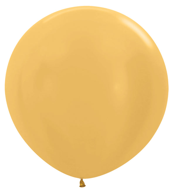 Ballons Metallic Gold 91cm 2Stk