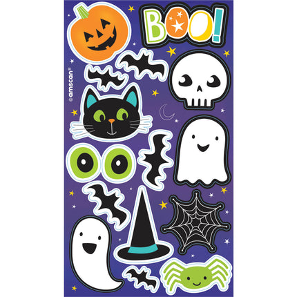 Halloween Share Out Gifts Sticker Sheet 4pcs