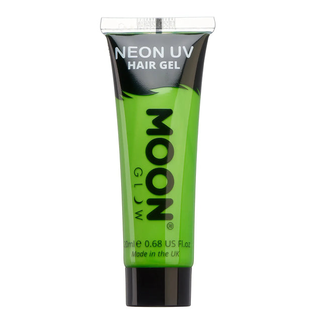 Moon Glow Neon UV Haargel Intensives Grün 20ml