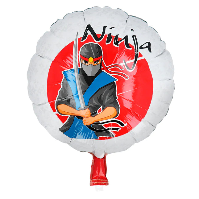 Ninja Helium Ballon leer 45cm