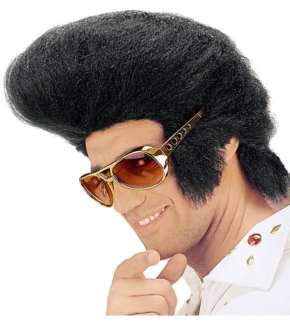 Elvis Perücke Schwarz