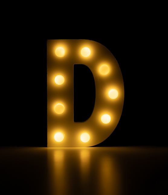 D Light Letter 16,5cm