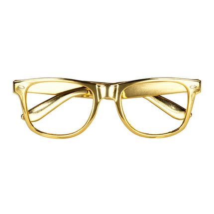 Party Brille Gold