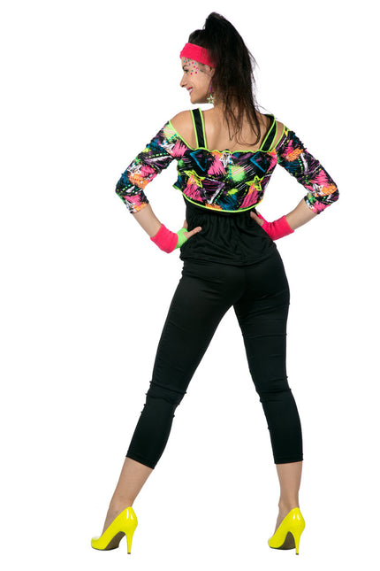 Aerobic-Outfit 80S Damen