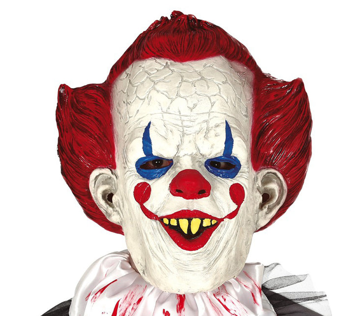 Halloween Maske Clown Rotes Haar