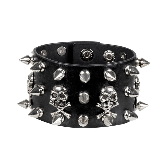 Armband Ohrstecker Totenkopf