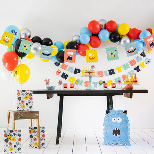 Monster Luftballons Bash 33cm 6 Stk.