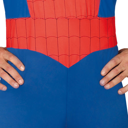 Spiderman Kostüm Rot Blau Männer