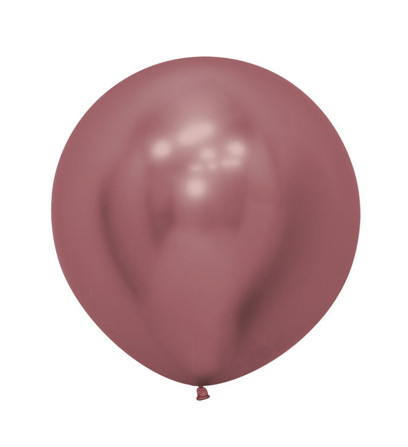 Ballons Reflex Pink 61cm 3Stück