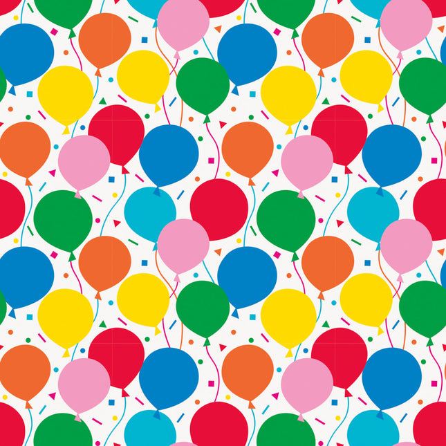 Geschenkpapier Luftballons 1.52m