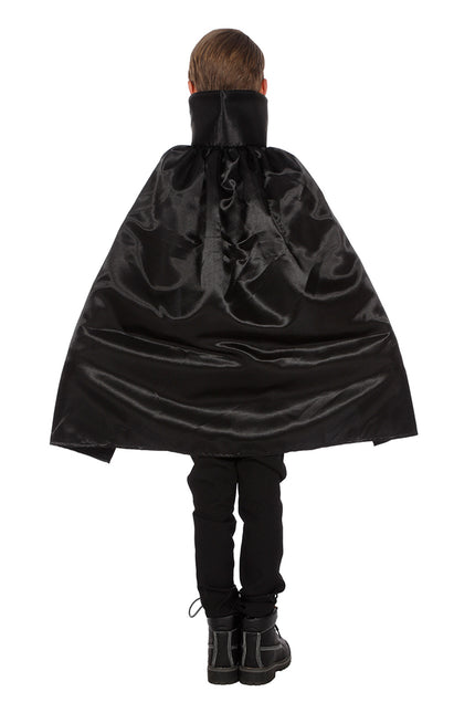 Halloween Cape Schwarzes Kind Dracula