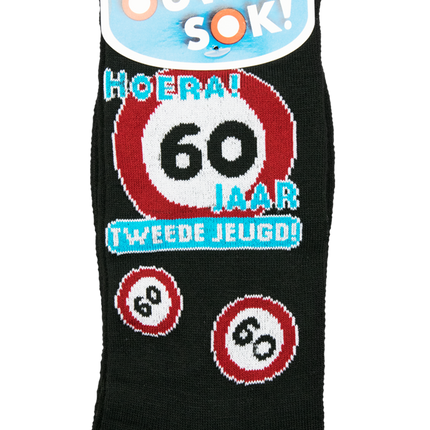 Lustige Socken 60 Jahre 1 Paar