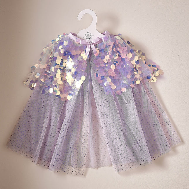 Lila Cape Lila Glitzer