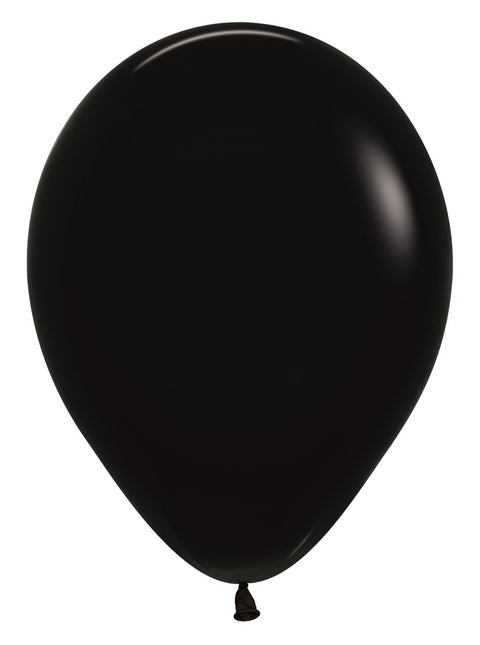 Ballons Schwarz 30cm 50Stk