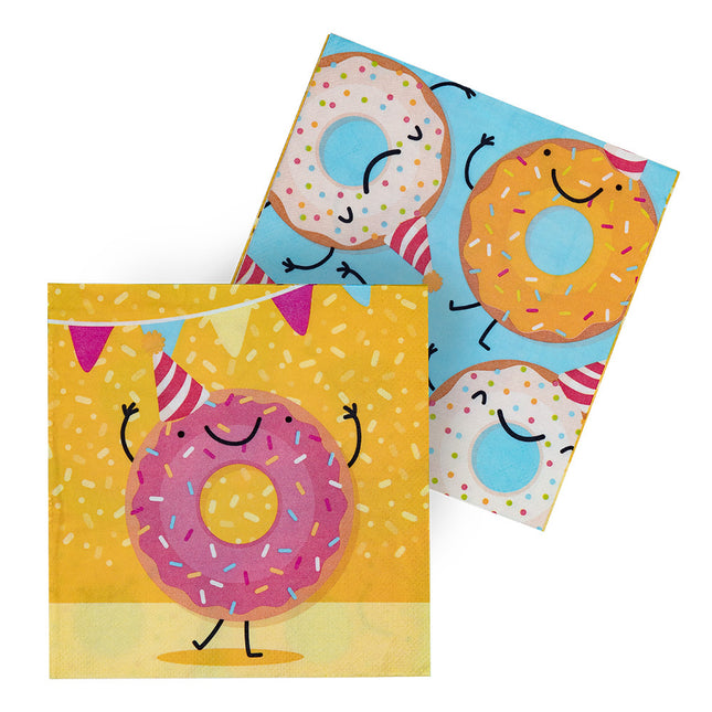 Servietten Donut Papier 33cm