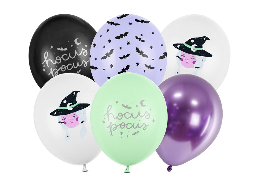 Halloween Ballons Hocus Pocus 30cm 50Stk.