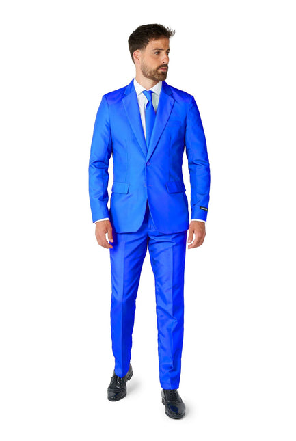 Blauer Anzug Männer Anzugmeister
