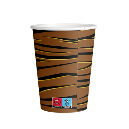 Tiger Becher 250ml 8Stk