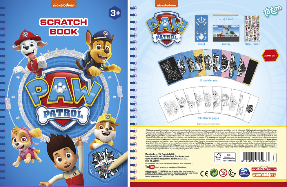 Paw Patrol Zeichenbuch