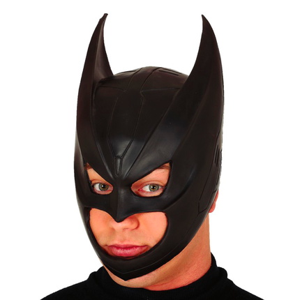 Superheld Maske Schwarz