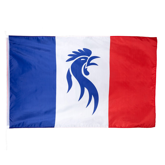 Frankreich Wandflagge Allez Les Bleus 1,5m