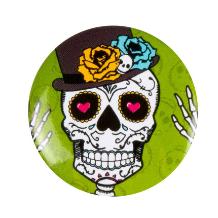 Day Of The Dead Buttons 4pcs