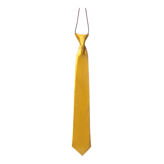 Krawatte Gold 50cm