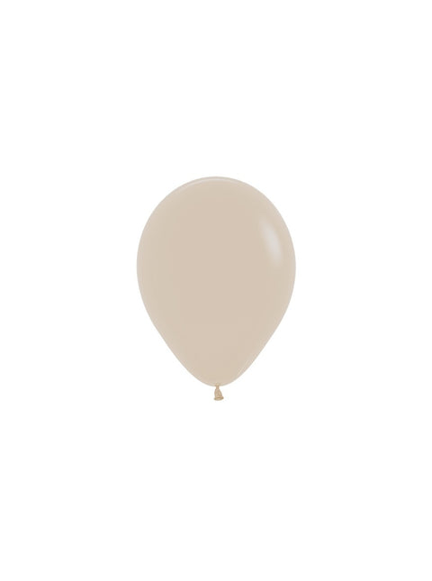 Ballons Weißer Sand 12cm 50Stück