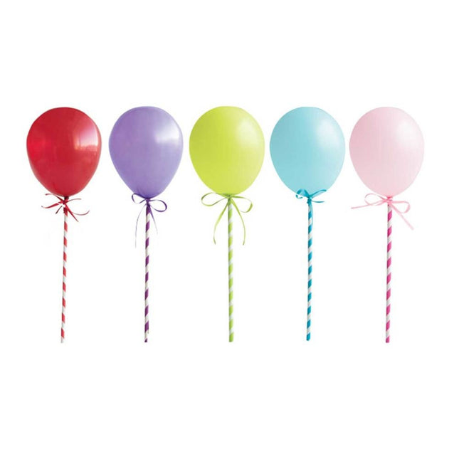 Tortenaufleger Ballons 32,1cm 5Stk.