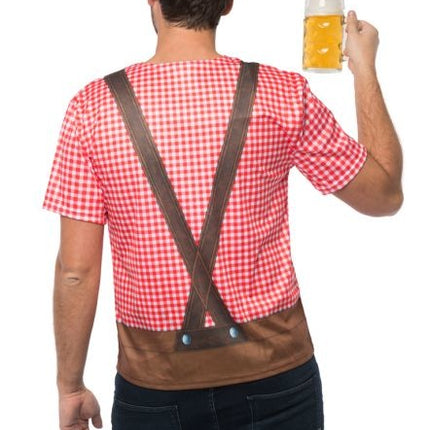 Lederhosen T-Shirt Männer