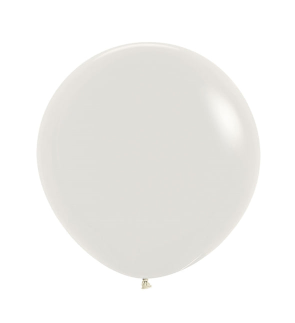 Ballons Pastell Dämmerung Creme 61cm 10Stk