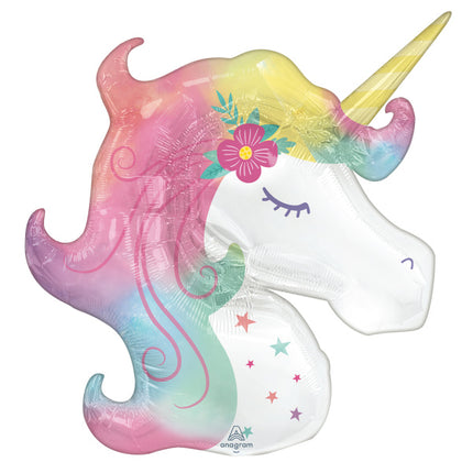 Helium Ballon Einhorn Leer 73cm