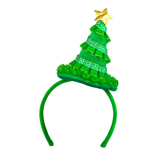 Weihnachts-Haarband Weihnachtsbaum mit Stern