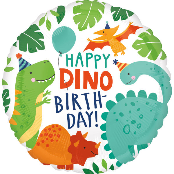 Dino Helium Ballon Leer 45cm